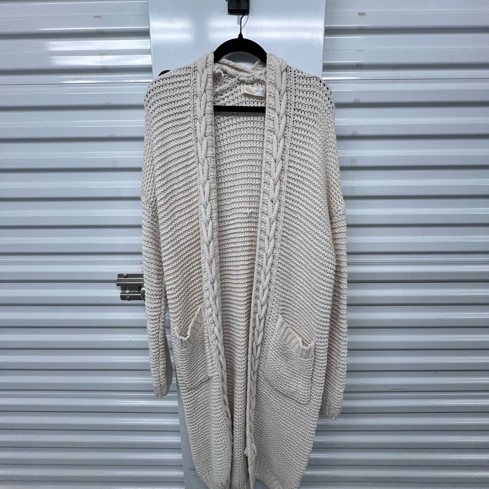 Long Knit Cardigan